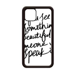 Capa Something Beautiful in Someone para iPhone 11 Pro Max para Apple Mobile Case Shell