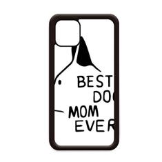 Best Dog Mom Ever Citação DIY Design para iPhone 12 Pro Max Capa para Apple Mini Mobile Case