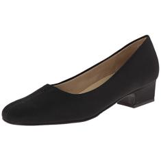 Trotters Sapato feminino Doris, Micro Fab preto, 7 X-Narrow