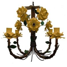 Lustre para Decoração de Quarto De Bebe Provençal Moderno Em Ferro
