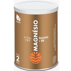 Vital Veg Magnésio 120 Cápsulas Suplemento Vitamínico - Vital Atman