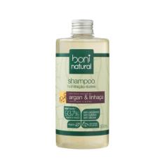 Boni Natural Argan E Linhaça Shampoo 500ml