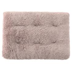 Tapete para caixa de cachorro, cama de cachorro para cães grandes, almofada de canil confortável e fofa antiderrapante para camas e móveis de cachorro, cama de cachorro acolchoada (Color : Brown, Si