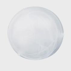 Plafon Taschibra Laguna 30cm - 2 Lâmpadas Branco