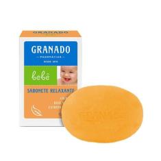2 Sabonete Relaxante Camomila + Esponja Sortida para bebê - Granado