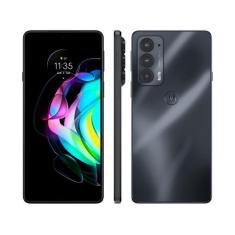 Smartphone Motorola Edge 20 128GB Preto 5G 8GB RAM Tela 6,7 Câm. Tripl