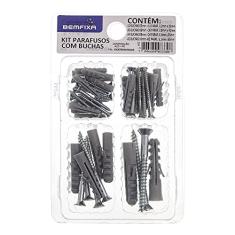 BemFixa Kit De Buchas Com Parafusos Bemfixa