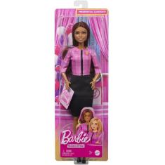 Boneca Barbie Profissoes Morena Futura Lider Mattel HXN99