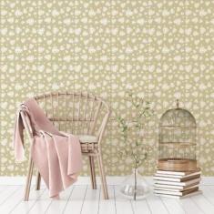 Papel de Parede Kids Corações Pastel - Mais de Casa