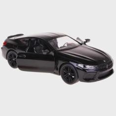 Carro Miniatura BMW M8 Escala 1:38 a Fricção Kinsmart (Preto) - Toy ki