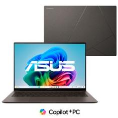 Notebook Asus Zenbook S 14, OLED Intel Core Ultra 7, 32GB, 1000 GB, W11 Home, Tela 14" - UX5406SA-PZ172W - Notebook Asus Zenbook S 14, OLED Core Ultra 7, 32GB, 1000 GB, W11 Home, Tela 14" - UX5406SA-PZ172W
