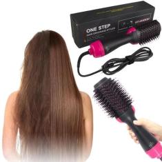 Escova Secadora Alisadora Modeladora Voltagem 110v Seca Alisa Cabelo 2