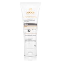 Protetor Solar Adcos FPS50 Mousse Mineral Nude 40G