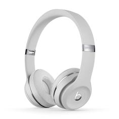 Fones de ouvido Beats Solo3 Wireless em prata acetinada