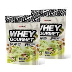 Kit 2X Whey Protein Gourmet 907g Refil - FN Forbis Nutrition-Unissex