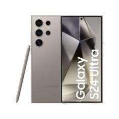 Smartphone Samsung Galaxy S24 Ultra 6,8" 256GB 5G 12GB RAM Câm. Quádrupla 200MP + Selfie 12MP-Unissex
