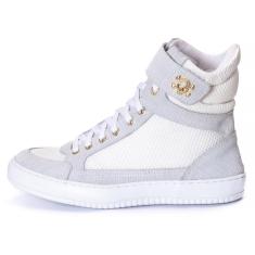 Tenis Sneaker Feminino Botinha Treino Academia Cano Alto-Feminino