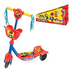 Patinete Ajustável Sup 3R Luz Cesto