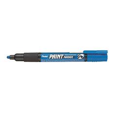 Marcador Permanente Paint Marker Azul Pentel