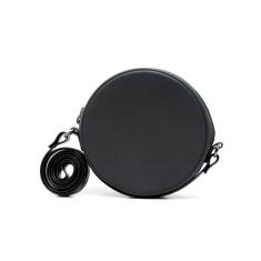Bolsa Feminina Transversal Mini Bag Zíper Redonda Moderna