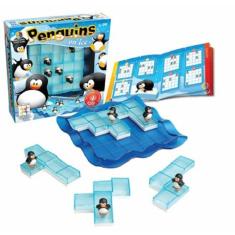 Jogo de quebra-cabeça de construção de habilidades Penguins on Ice (6+)