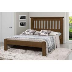 Cama Queen Size Texas de Madeira Maciça Tauari
