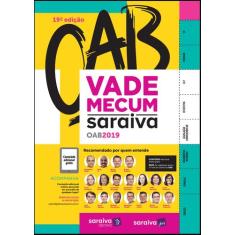Livro - Vade Mecum Saraiva Oab 2019 - 19ª Edição De 2019
