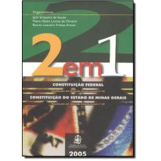 2 Em 1: Constituição Federal, Constituição Do Estado De Minas Gerais -