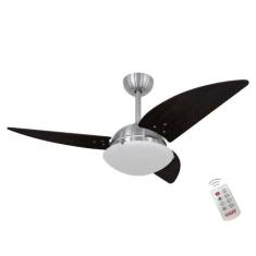 Ventilador Clear Tabaco 127V e Controle Remoto - Mais de Casa
