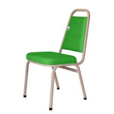Cadeira Empilhável para Hotelaria Linha Hotel Jersey Verde
