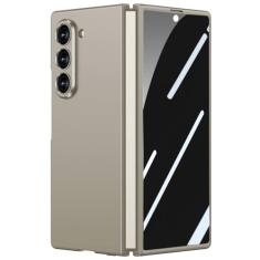 STORMTAL Capa para Samsung Galaxy Z Fold 6 com protetor de tela de privacidade integrado, ajuste fino, à prova de choque, capa protetora fosca de policarbonato resistente para Galaxy Z Fold 6 2024