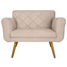 Namoradeira Decorativa Estofada Para Salão de Beleza Isabella Corano B