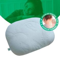Travesseiro Cervical Nuvem 3D Ergonômico Vitasono