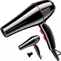 Secador De Cabelo Profissional Modelador Resultado Profissional Brilha