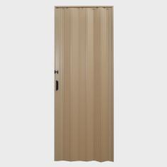 Porta Sanfonada de Pvc 60 Cm X 210cm Bege