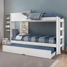 Treliche Solteiro Indy Espresso Móveis Branco