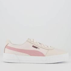 Tênis Puma Carina L BDP Feminino Rosa-Feminino