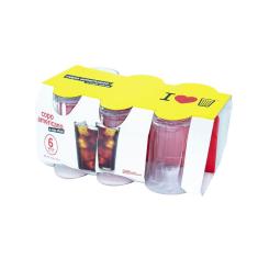 Jogo Copo Americano Long Drink 300ml com 6 peças