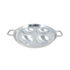 Frigideira Panela com Alça Alumínio Polida Frita 4 Ovos