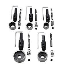Jogo Broca Serra Copo Fura Metal Aço Ferro 5 Peças 16 à 32mm