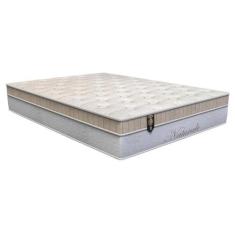 Colchão Queen Molas Ensacadas MasterPocket Naturale Euro Pillow (158x1