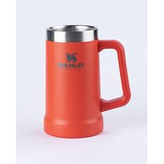 Stanley - Caneca Térmica de Cerveja Isolada, Portátil, Durável, para Manter Bebidas Frias, 709 ml, Flame-Red