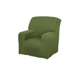 Capa Protetor De Sofá Poltrona Papai 1 Lugar Coladinha Verde