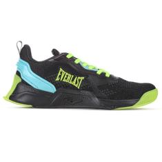 Tênis Everlast Climber Pro 2.0 Preto e Verde - Feminino - 38