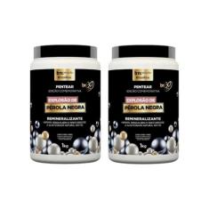 Creme Para Pentear Beleza Natural 1Kg Explosao Perola Ng-2Un