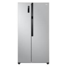 Geladeira LG GC-B187PQA Side by Side 519L Inox Look Frost Free Inverter