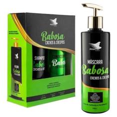 Kit Shampoo Condicionador E Máscara Babosa Alise Hair 3X500ml