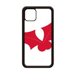 Capa para iPhone 11 Pro Max Festival de Folhas de Natal para Apple Mobile Case Shell