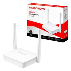 Roteador Wireless Mercusys MW301R, 300Mbps, IPv6, 2 Antenas Fixas Omnidirecionais de 5dBi