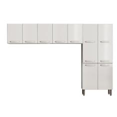 Cozinha Modulada Bertolini Evidence  3 Peças (2 Armários + 1 Paneleiro) CPT60 Branco